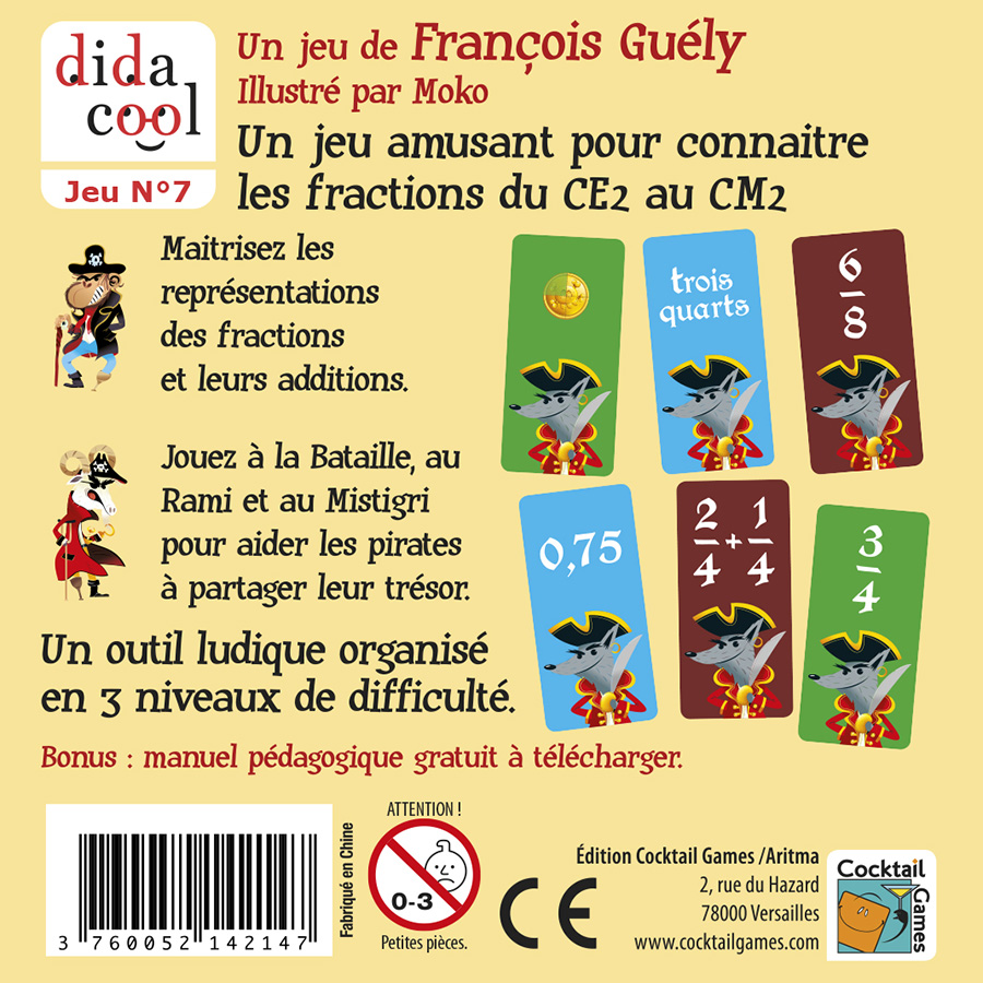 Fractodingo jeu éducatif