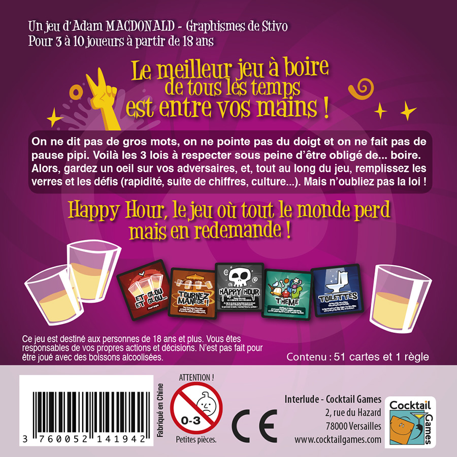 Happy hour jeu soirée