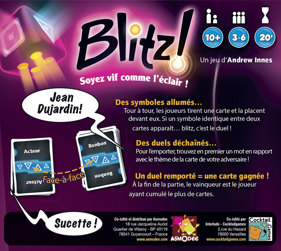 Blitz jeu ambiance