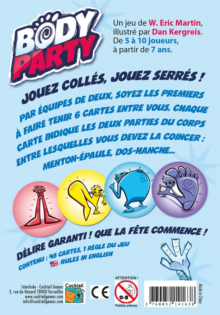 Body party jeu animation
