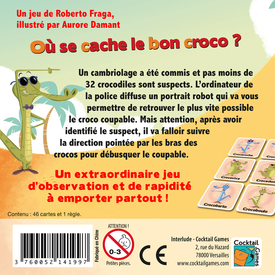 Bouts de bois : Rapid Croco