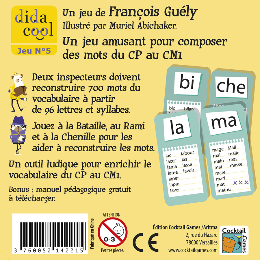 Sylladingo jeu éducatif