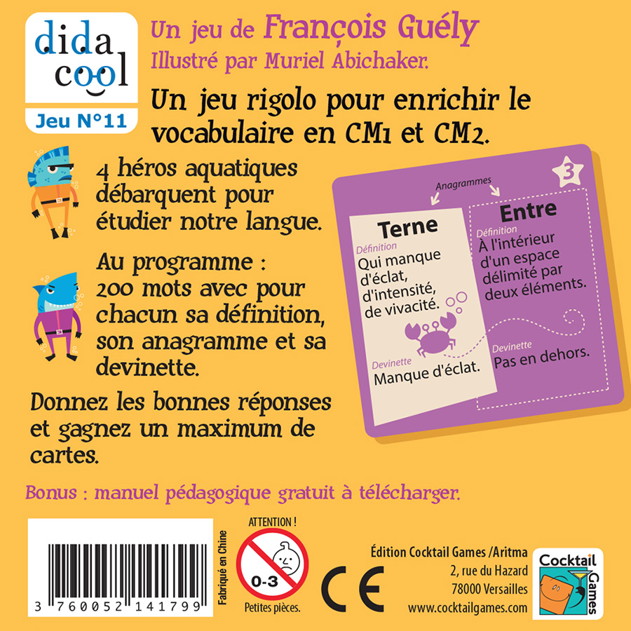 Vocadingo jeu éducatif
