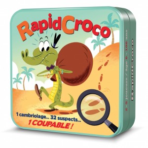 Rapidcroco Boite métal un jeu rigolo