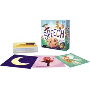 boite du jeu speech et cartes