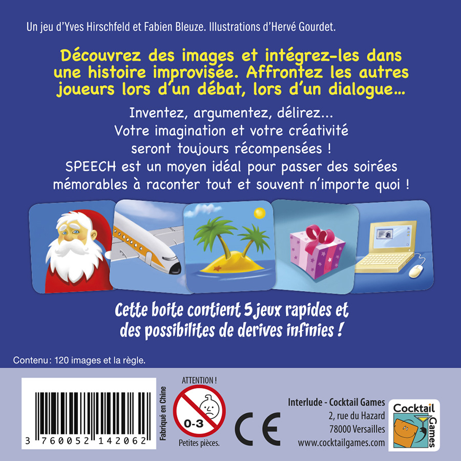 Speech jeu marrant