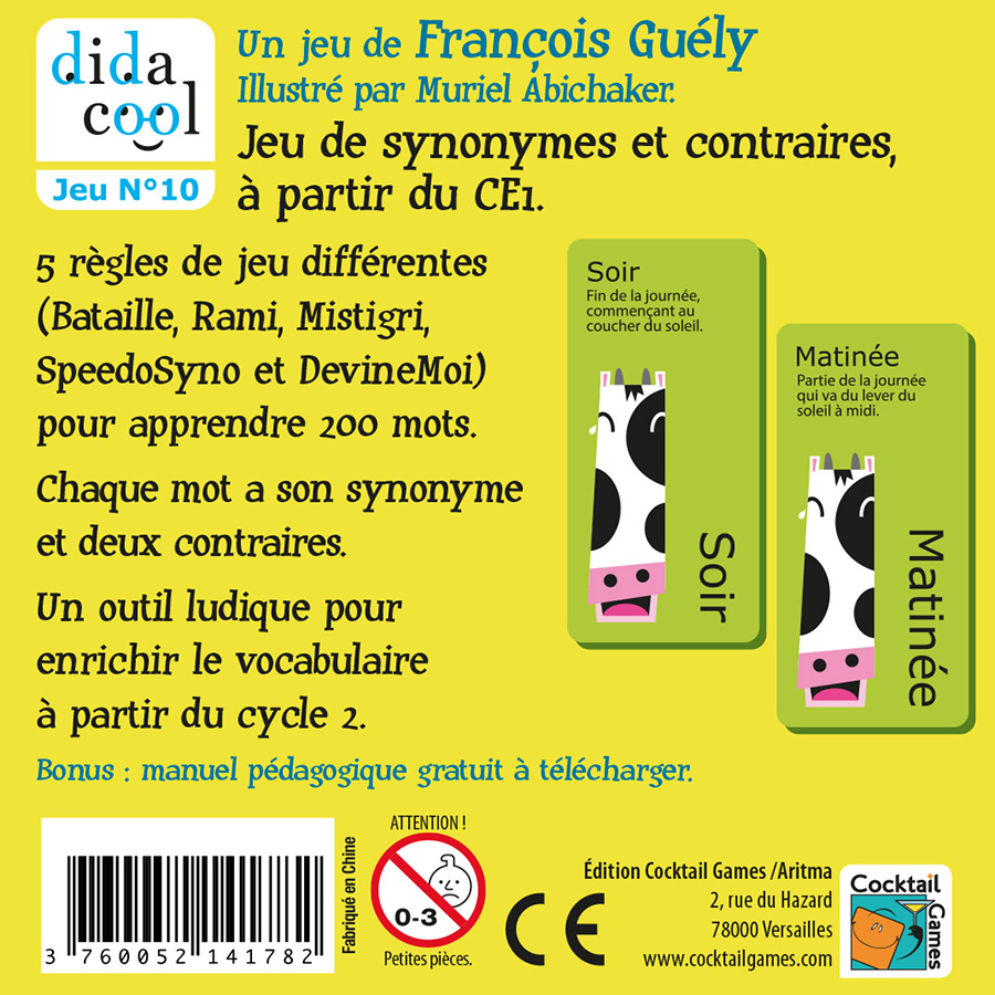 Synodingo jeu éducatif