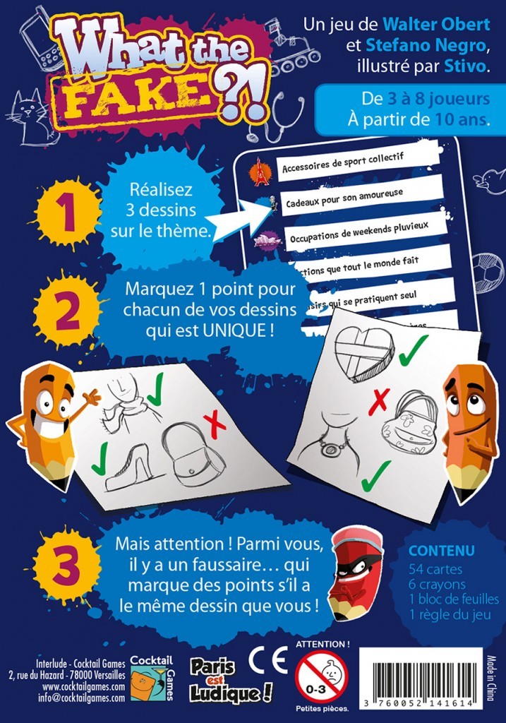 What the fake jeu marrant