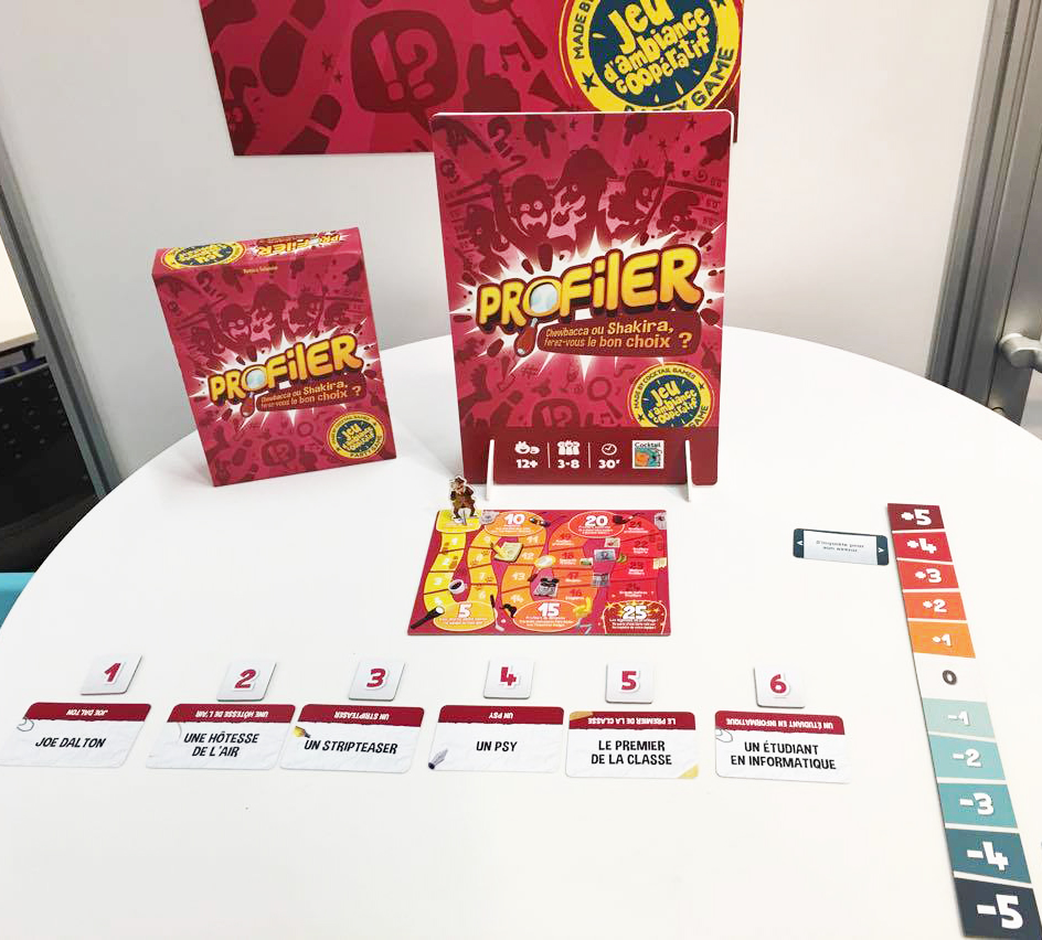 PROFILER sur le stand Cocktail Games à Nuremberg 2017