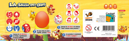 Salsa des oeufs jeu enfants