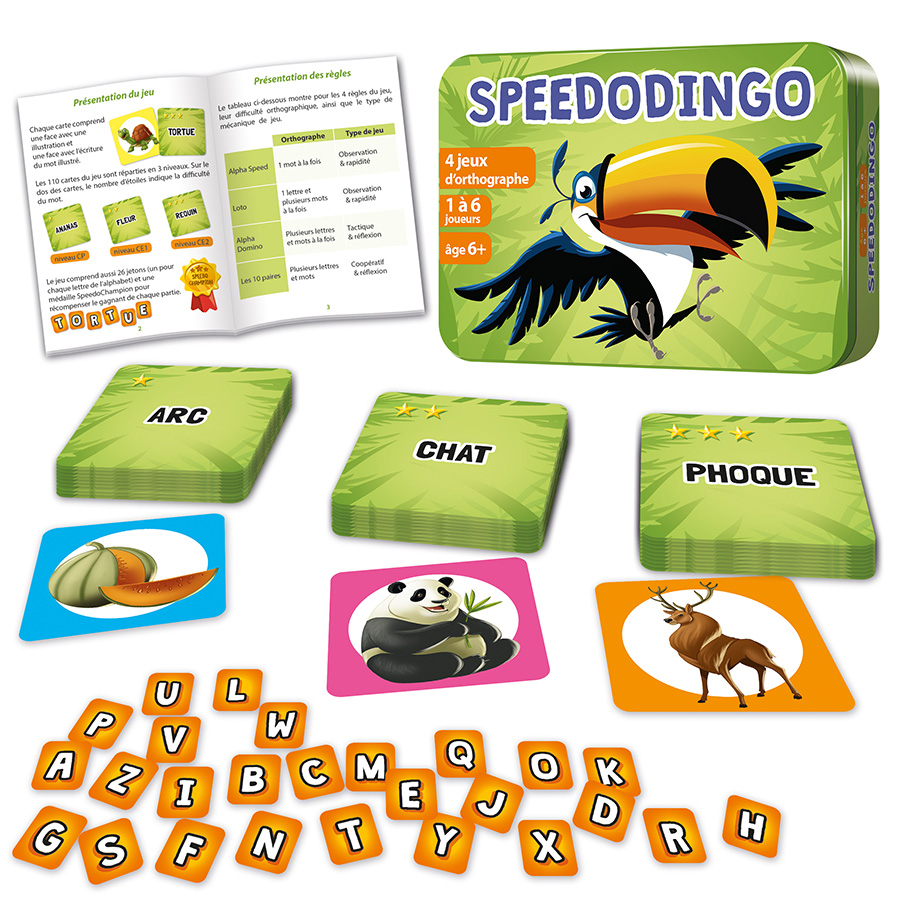 Speedodingo jeu éducatif
