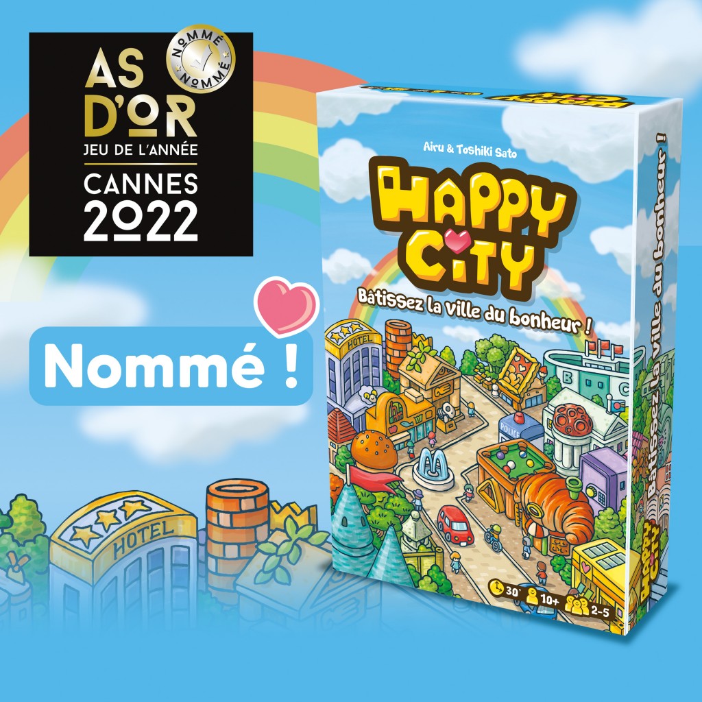 Acheter Happy City - Jeux de société - Cocktail Games - Le Nuage de