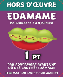 sushi go party edamame