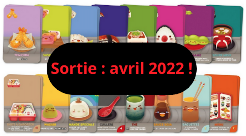 Sushi Go - Cocktail Games - Acheter sur