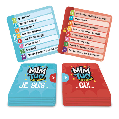 Mimtoo pop culture party game