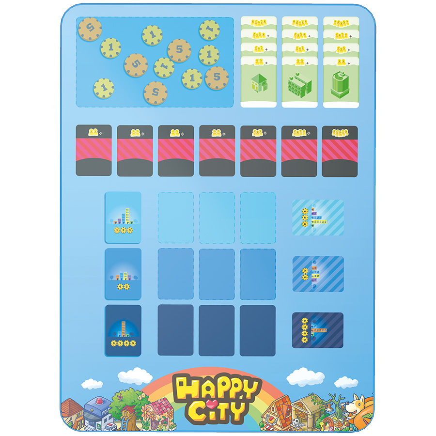 Tapis de jeu Happy City