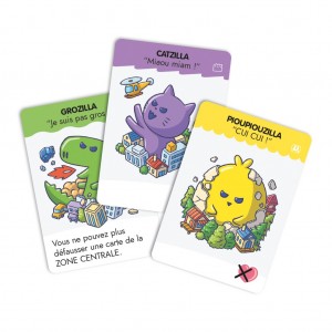 Cartes HAPPY CITY GROZILLA